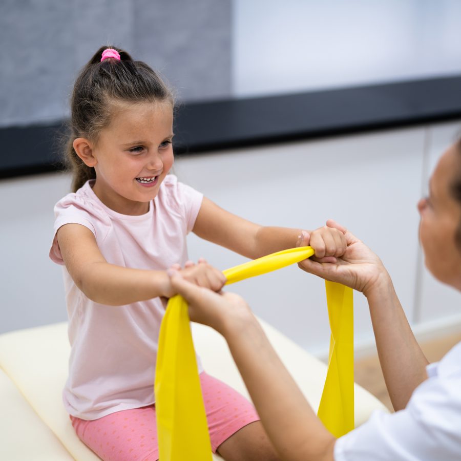 Pediatric Therapy Band And Physical Rehab. Orthopedics Doctor